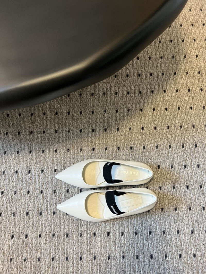 Miu Miu flat shoes